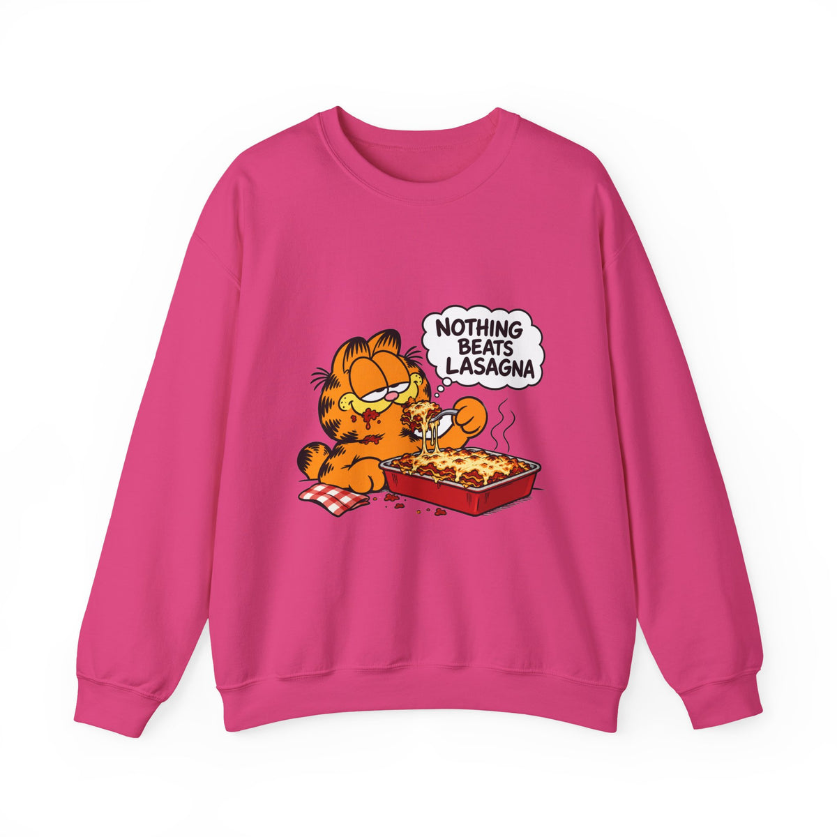 Nothing Beats Lasagna - Crewneck Sweatshirt