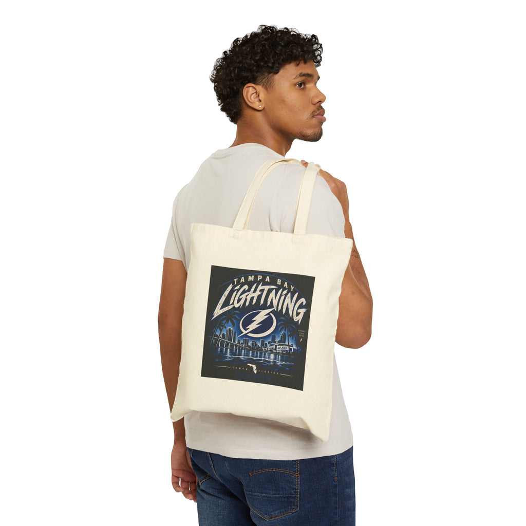 Lightning Strike Tampa Bay - Canvas Tote