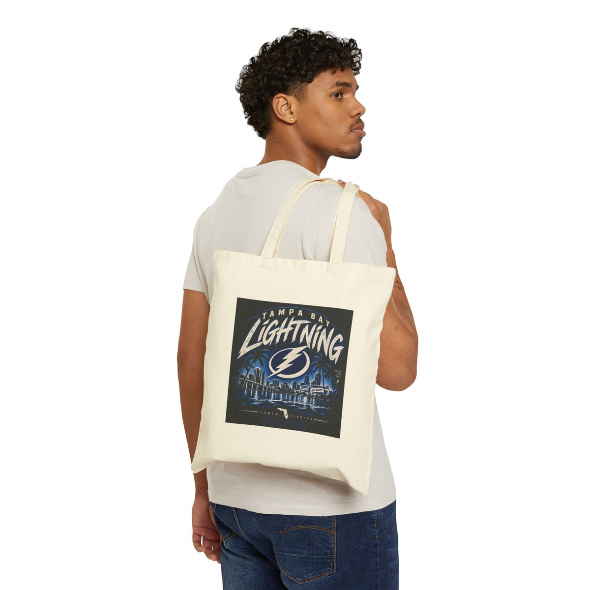 Lightning Strike Tampa Bay - Canvas Tote