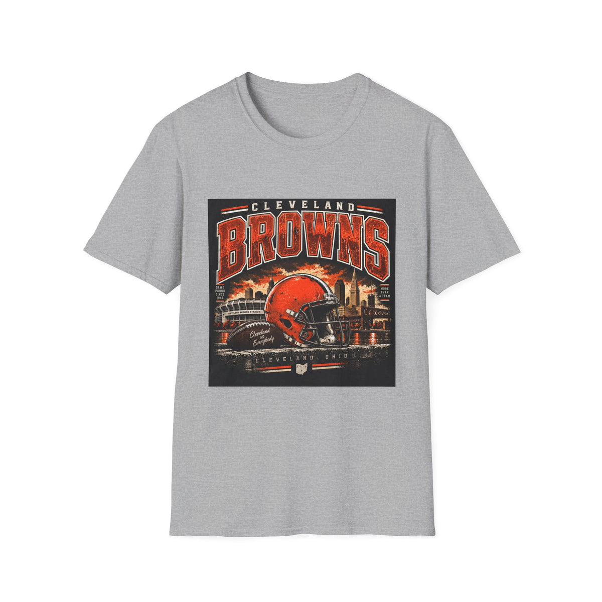 Cleveland Browns Skyline - Classic Tee