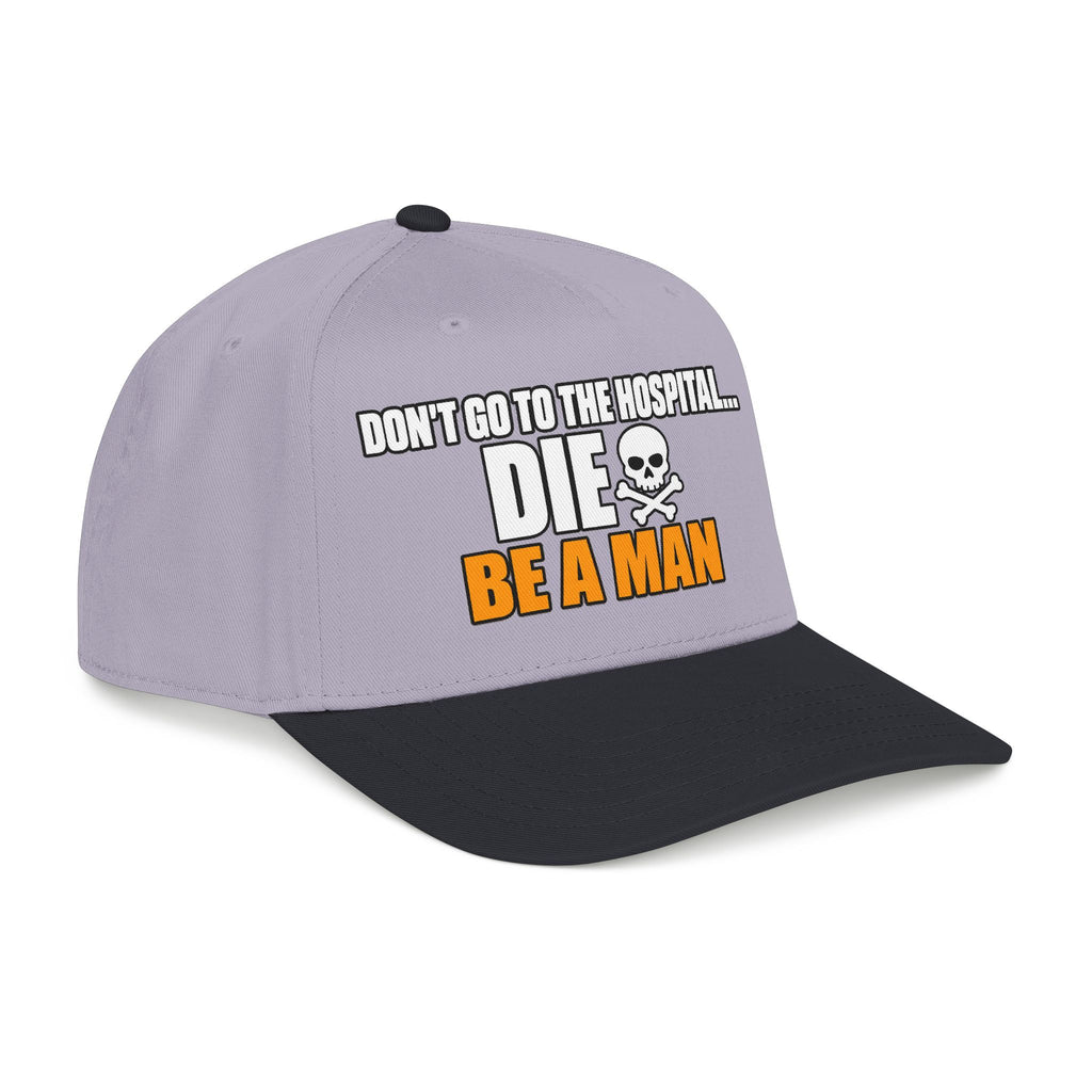 Dont Go to the Hospital - White Outlined - OTTO Baseball Hat