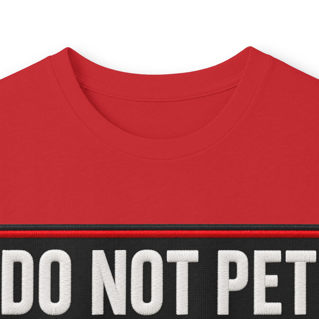 Do Not Pet - Service Dog Patch - Unisex Ultra Cotton Long Sleeve Tee