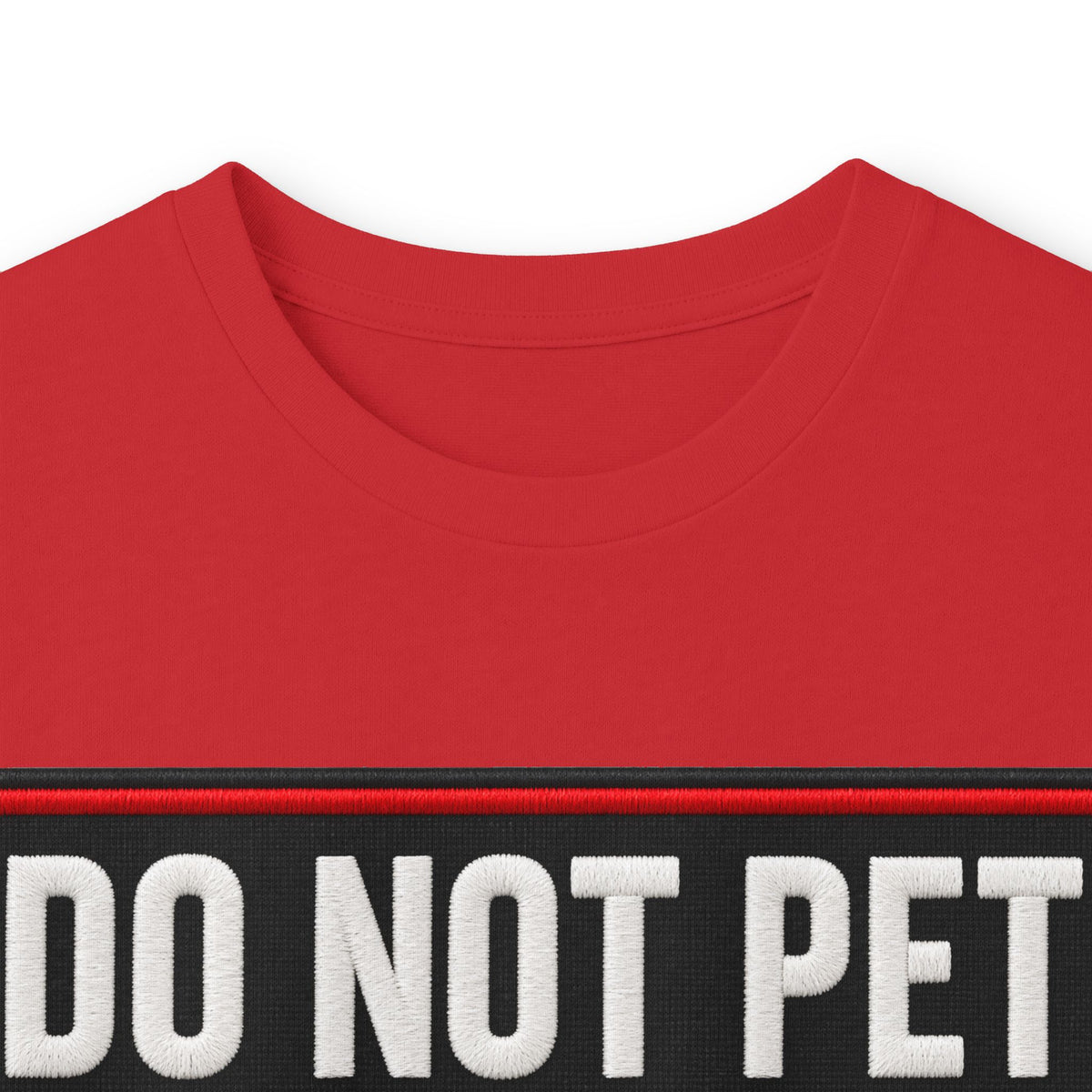 Do Not Pet - Service Dog Patch - Unisex Ultra Cotton Long Sleeve Tee