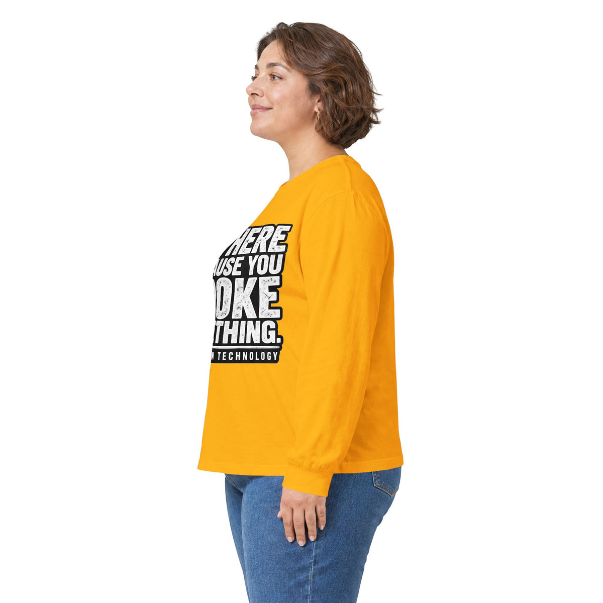Broke Something - Unisex Ultra Cotton Long Sleeve Tee