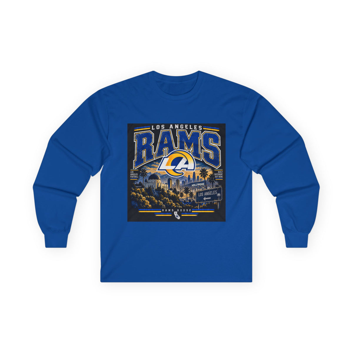 LA Rams House Pride - Unisex Ultra Cotton Long Sleeve Tee