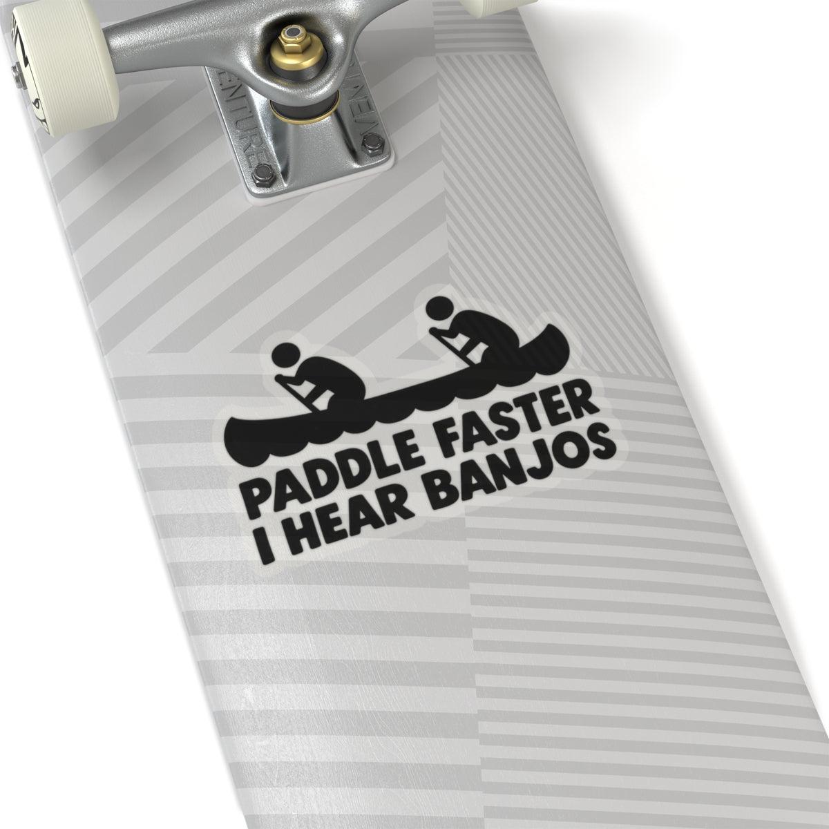 Paddle Faster Banjos - Kiss-Cut Sticker