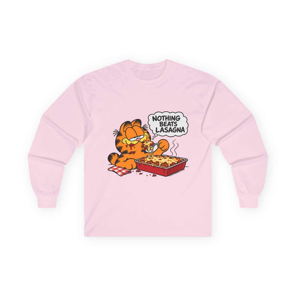 Nothing Beats Lasagna - Unisex Ultra Cotton Long Sleeve Tee