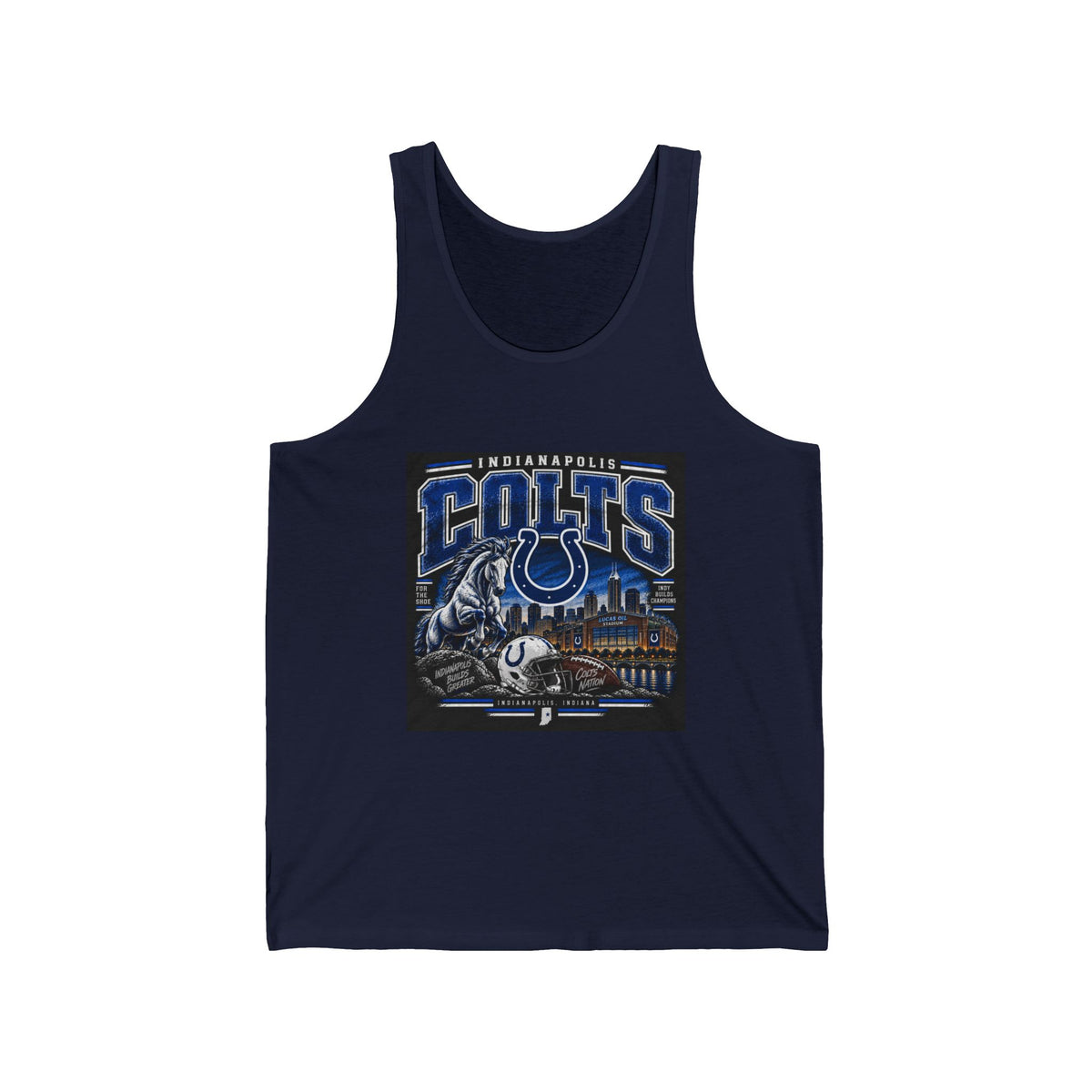 Colts Nation Indianapolis - Athletic Tank