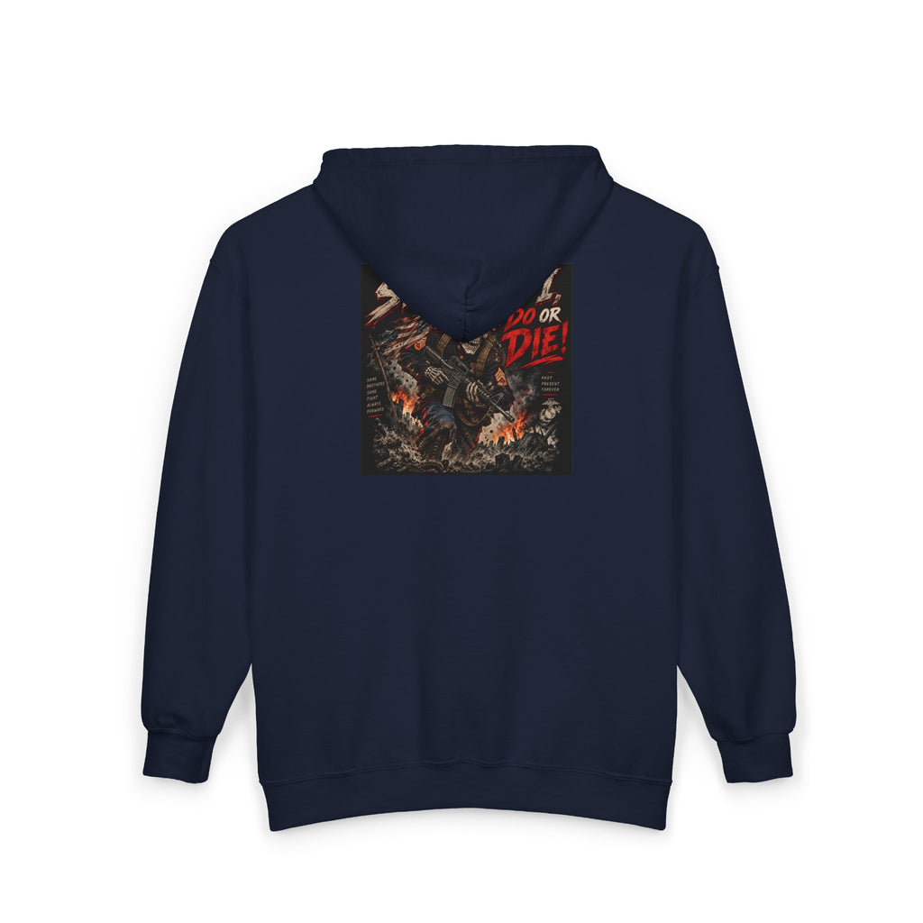 Semper Fi Do or Die - Full-Zip Hooded Sweatshirt
