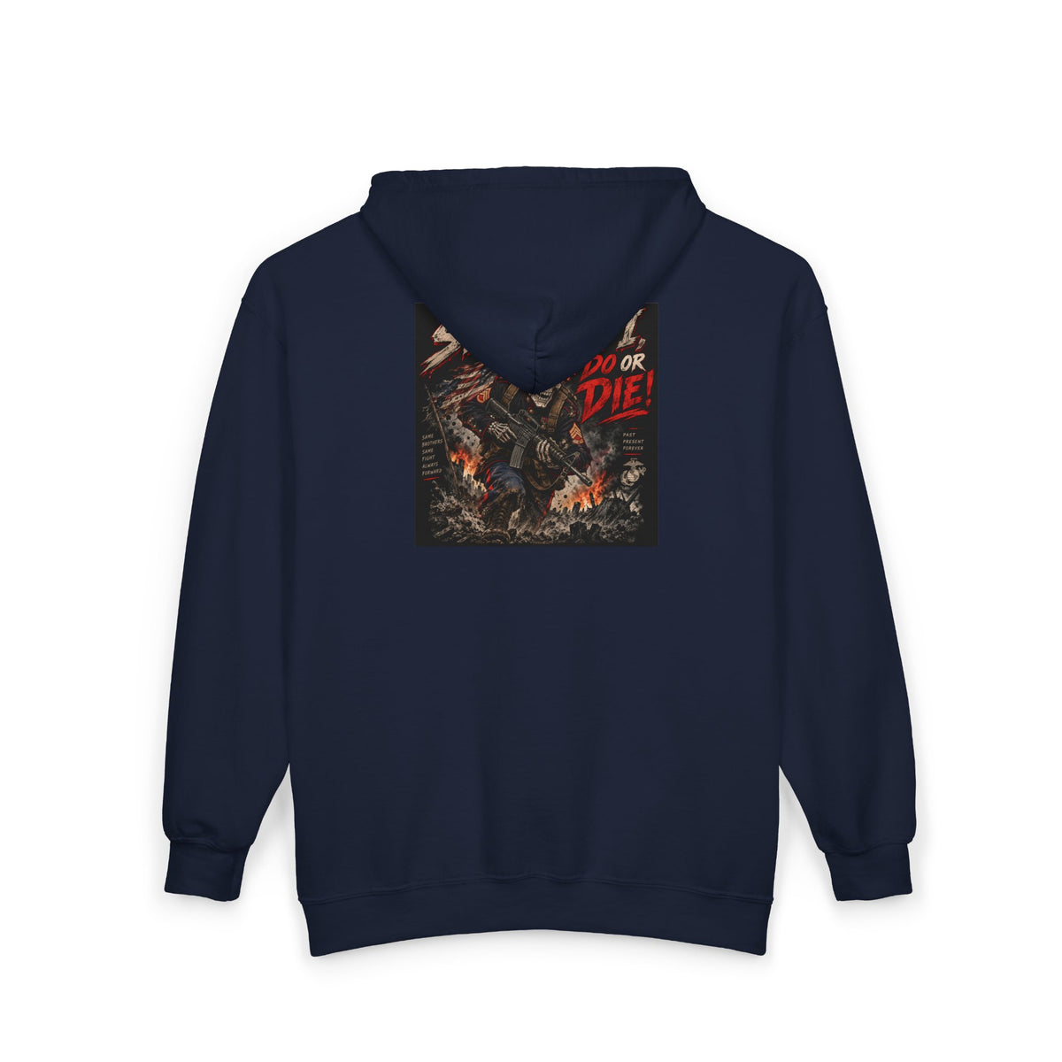 Semper Fi Do or Die - Full-Zip Hooded Sweatshirt