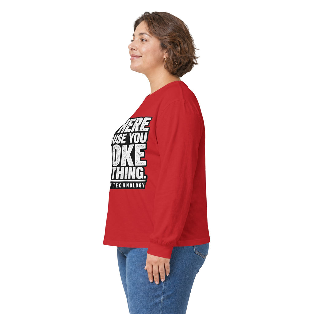Broke Something - Unisex Ultra Cotton Long Sleeve Tee