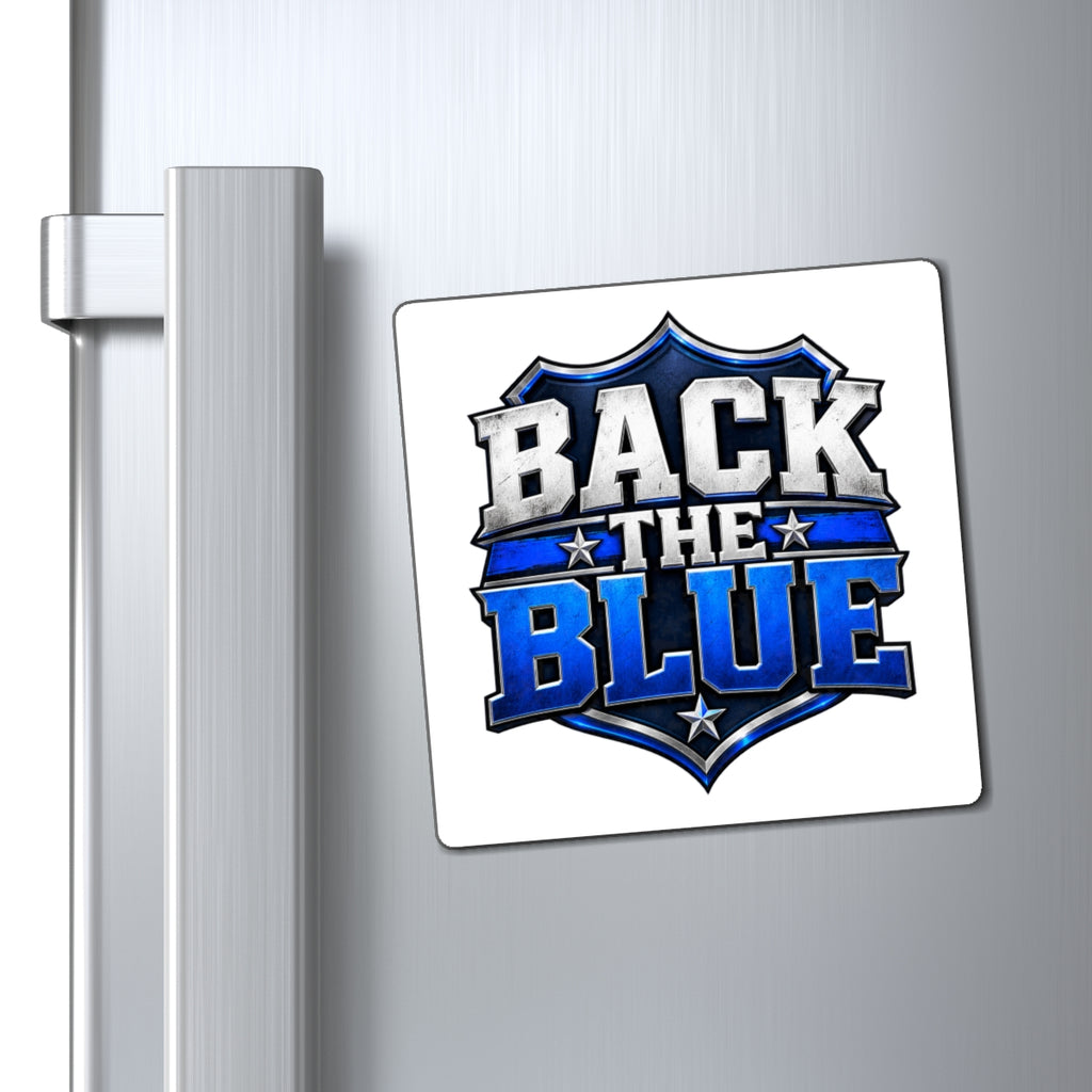 Back the Blue Shield - Magnet