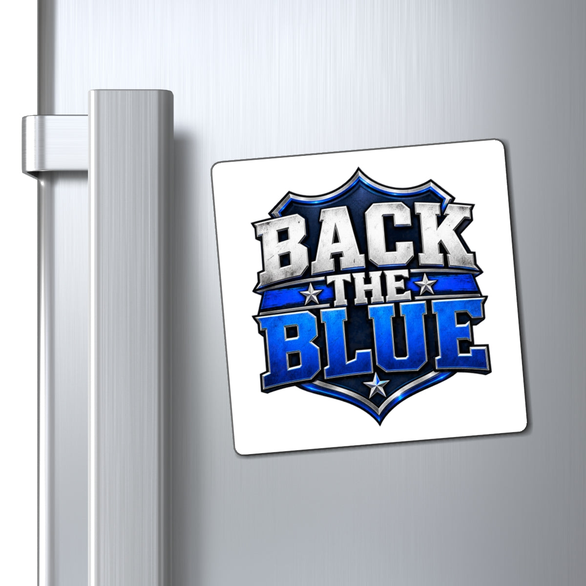 Back the Blue Shield - Magnet