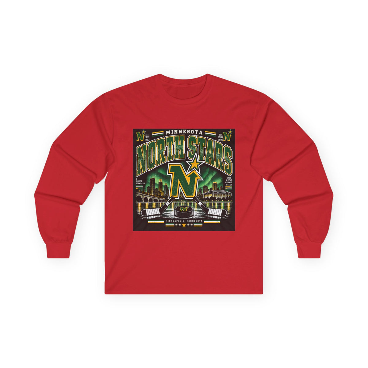 Minnesota North Stars Classic - Unisex Ultra Cotton Long Sleeve Tee