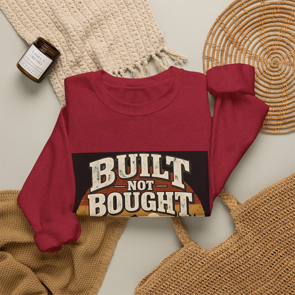 Built Not Bought - Crewneck Sweatshirt