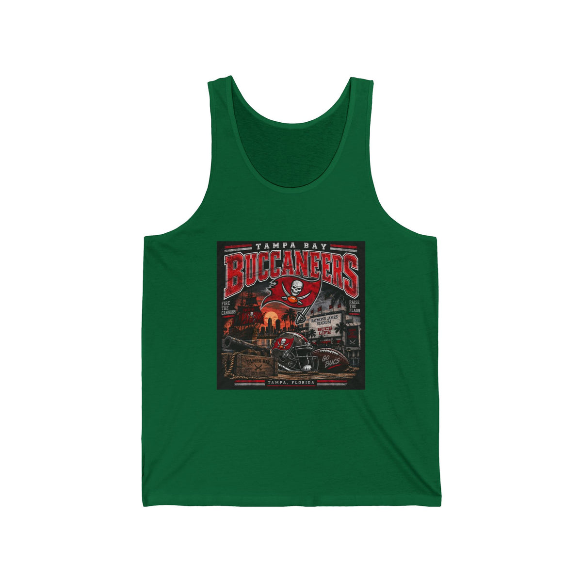 Tampa Bay Buccaneers Pirate Heritage - Athletic Tank
