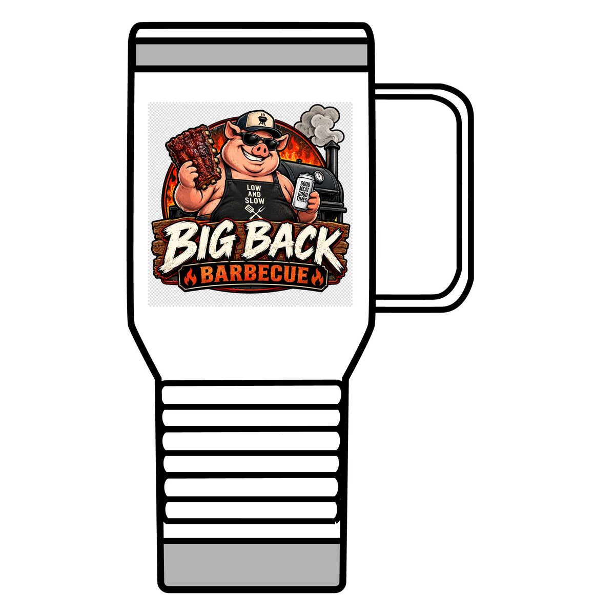 Big Back Barbecue - 20oz Insulated Mug