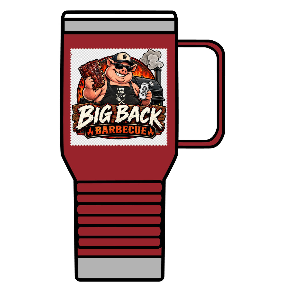 Big Back Barbecue - 20oz Insulated Mug