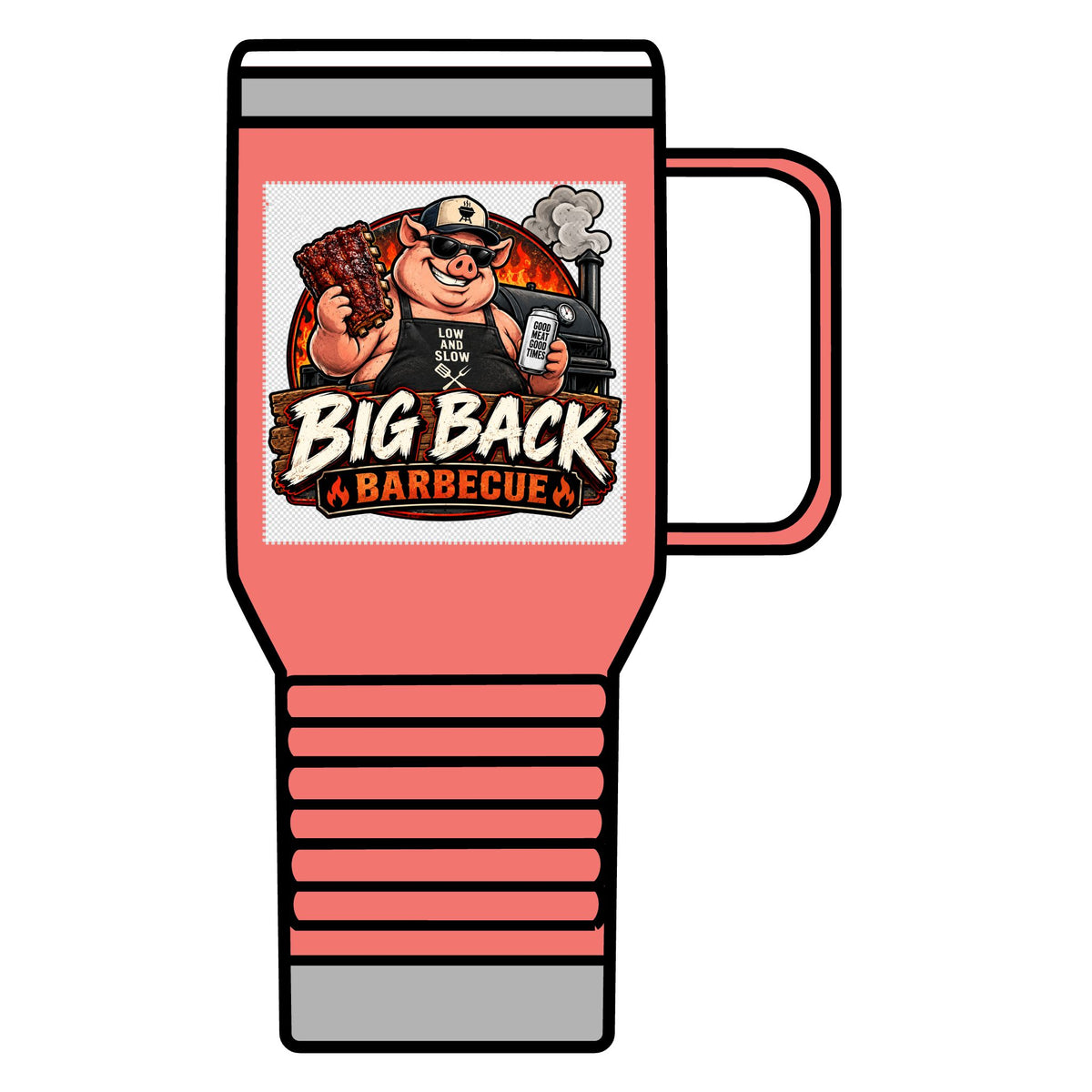 Big Back Barbecue - 20oz Insulated Mug