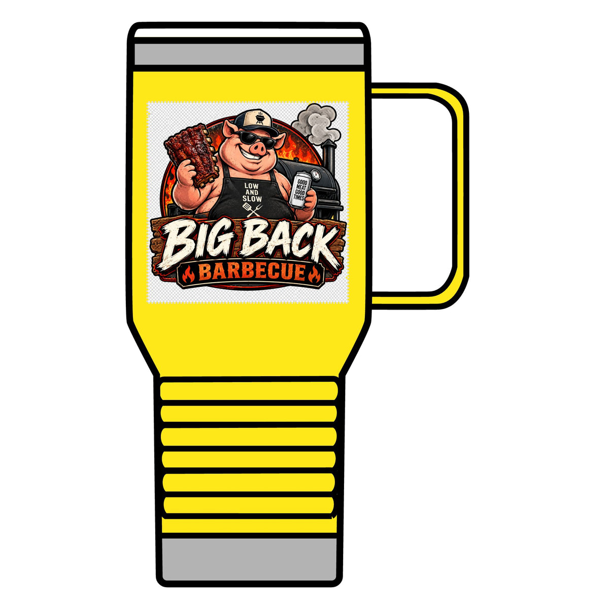 Big Back Barbecue - 20oz Insulated Mug
