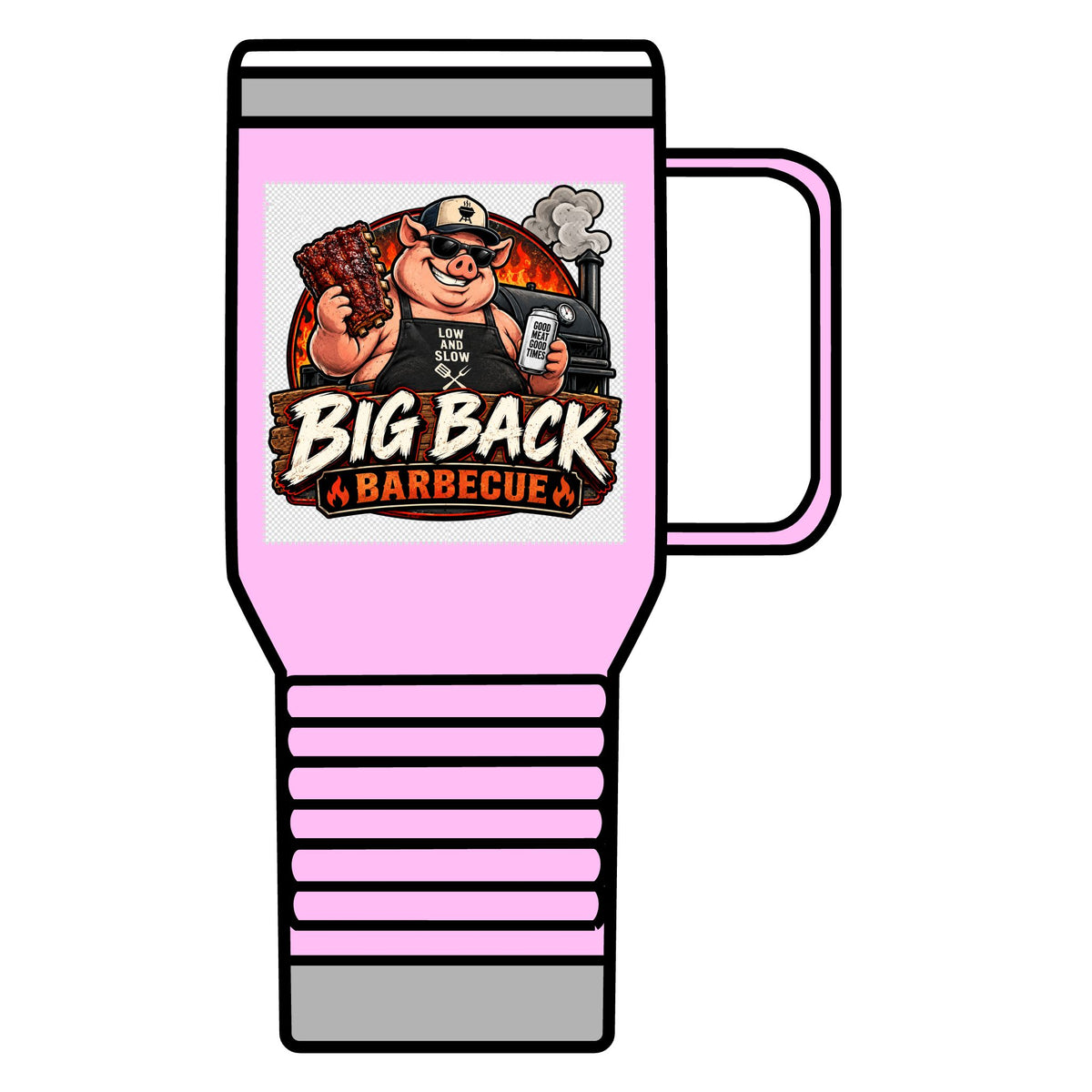 Big Back Barbecue - 20oz Insulated Mug
