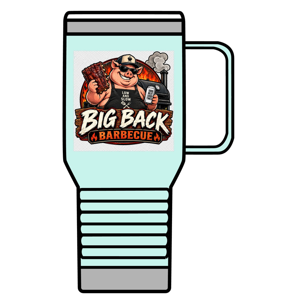 Big Back Barbecue - 20oz Insulated Mug