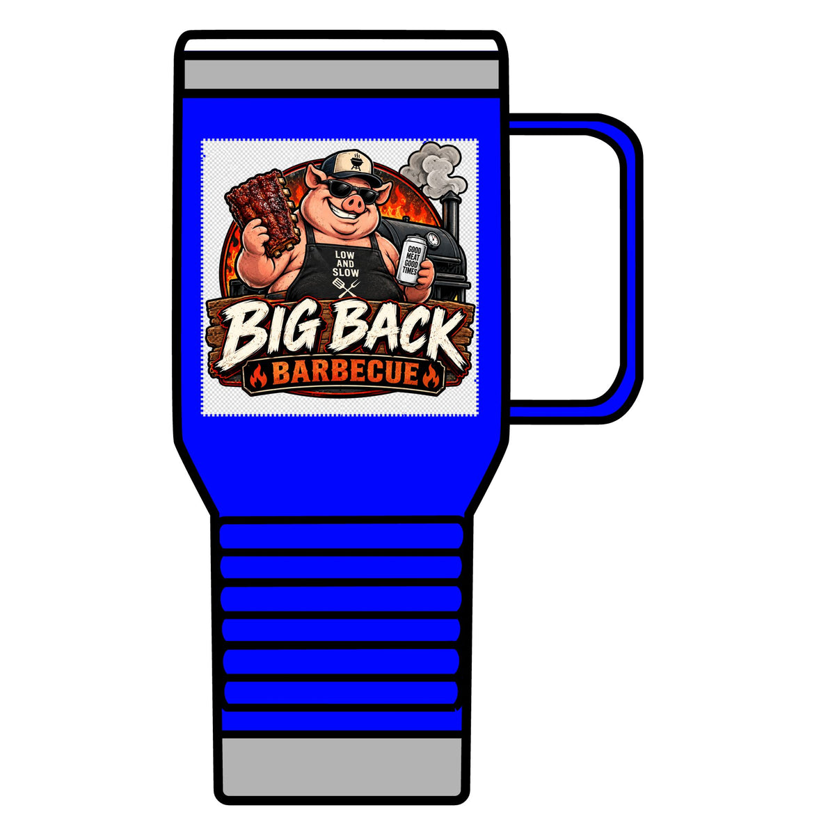 Big Back Barbecue - 20oz Insulated Mug