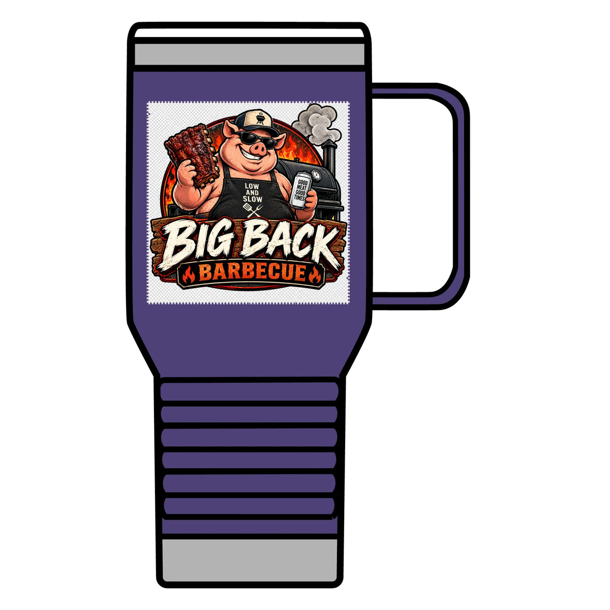 Big Back Barbecue - 20oz Insulated Mug