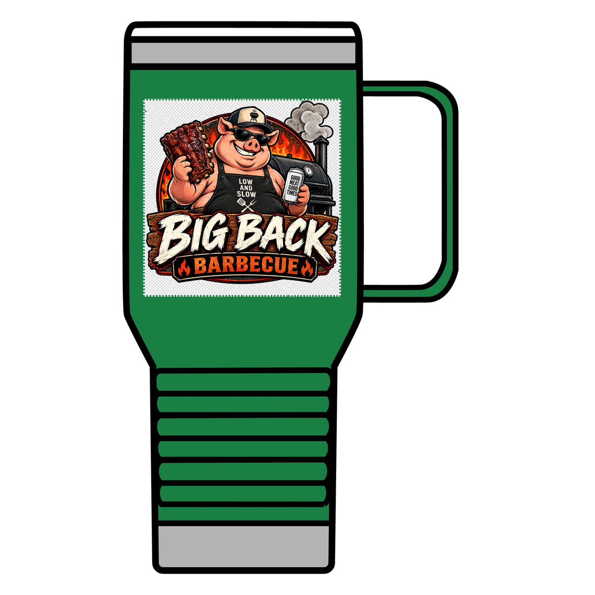 Big Back Barbecue - 20oz Insulated Mug