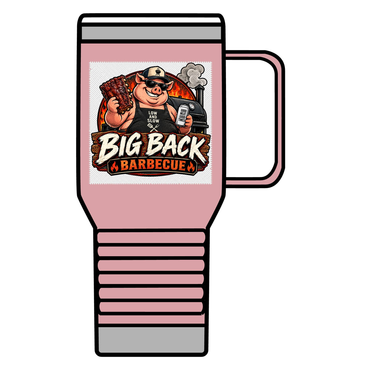 Big Back Barbecue - 20oz Insulated Mug