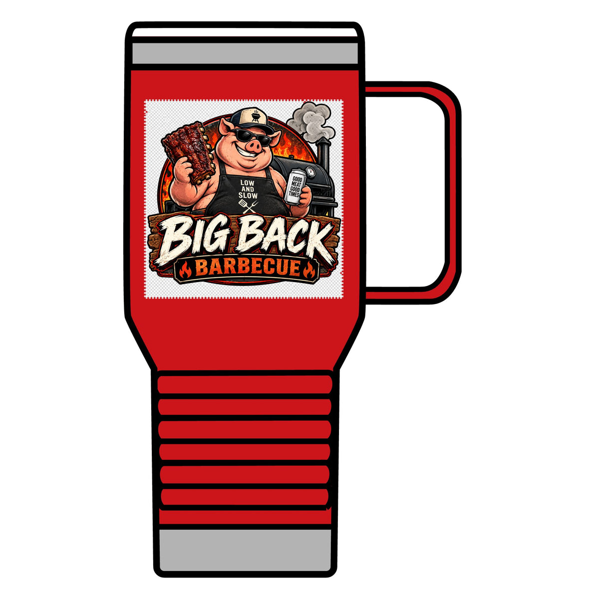 Big Back Barbecue - 20oz Insulated Mug