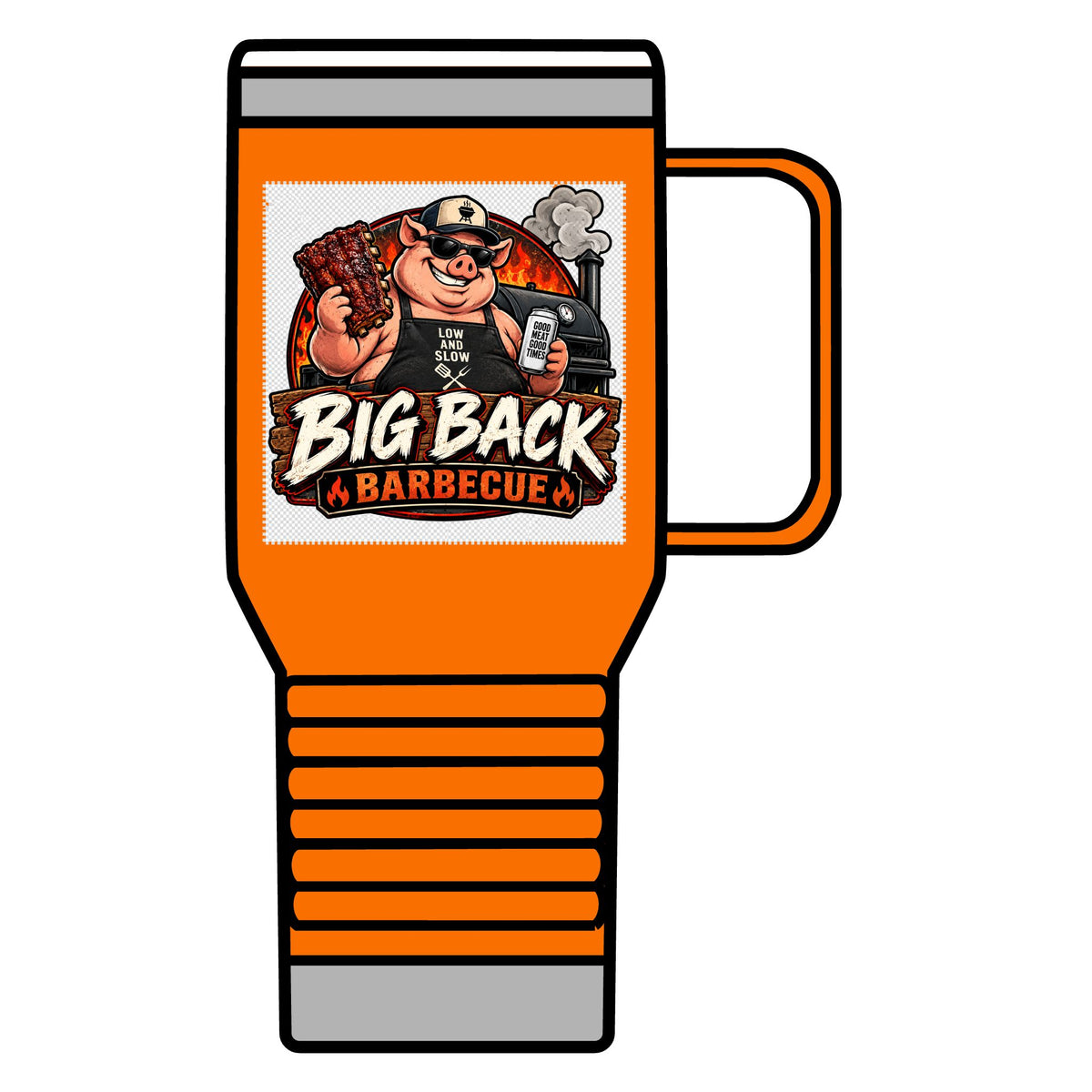 Big Back Barbecue - 20oz Insulated Mug