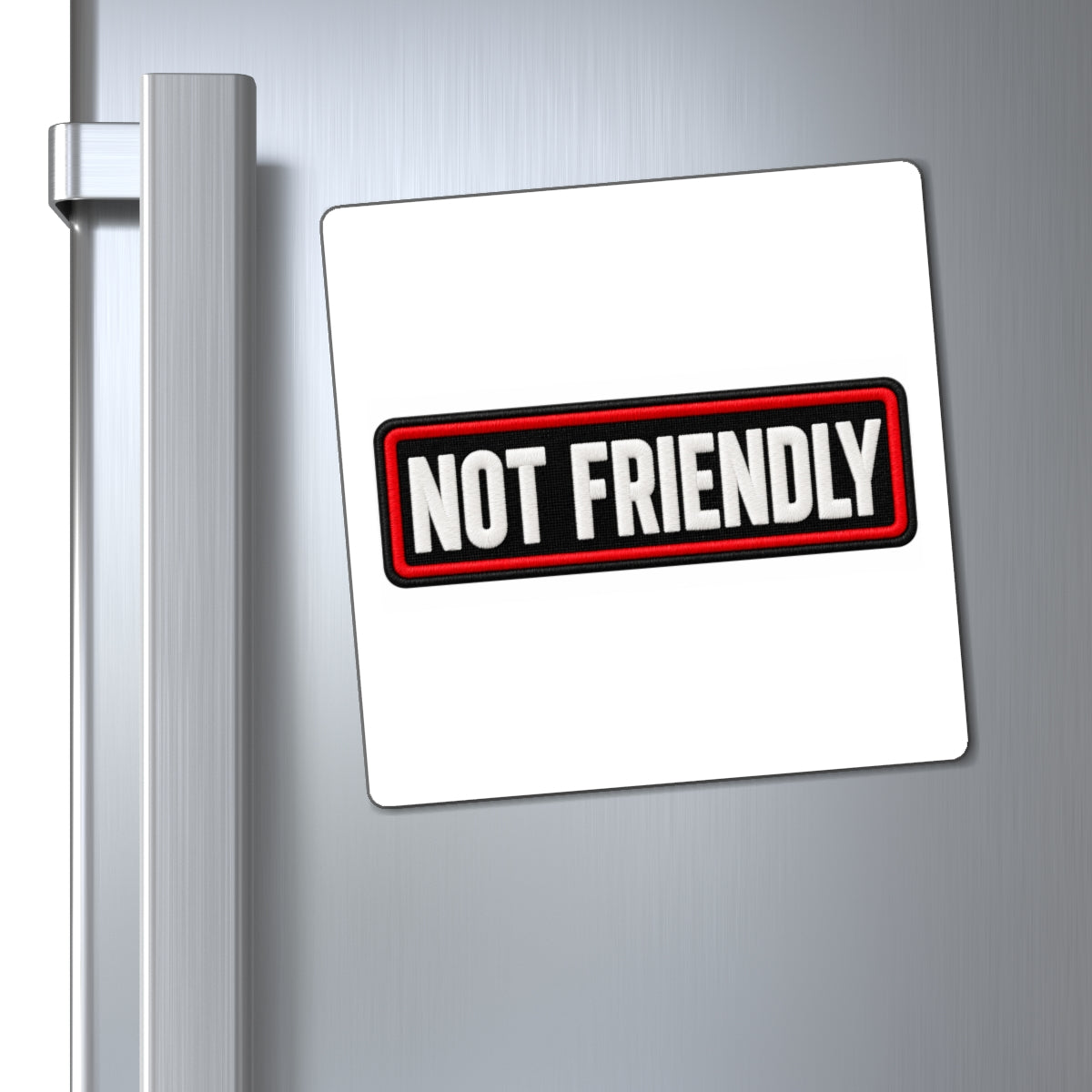 Not Friendly - Service Dog Patch - Magnet