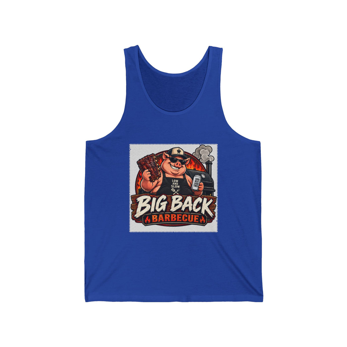 Big Back Barbecue - Athletic Tank