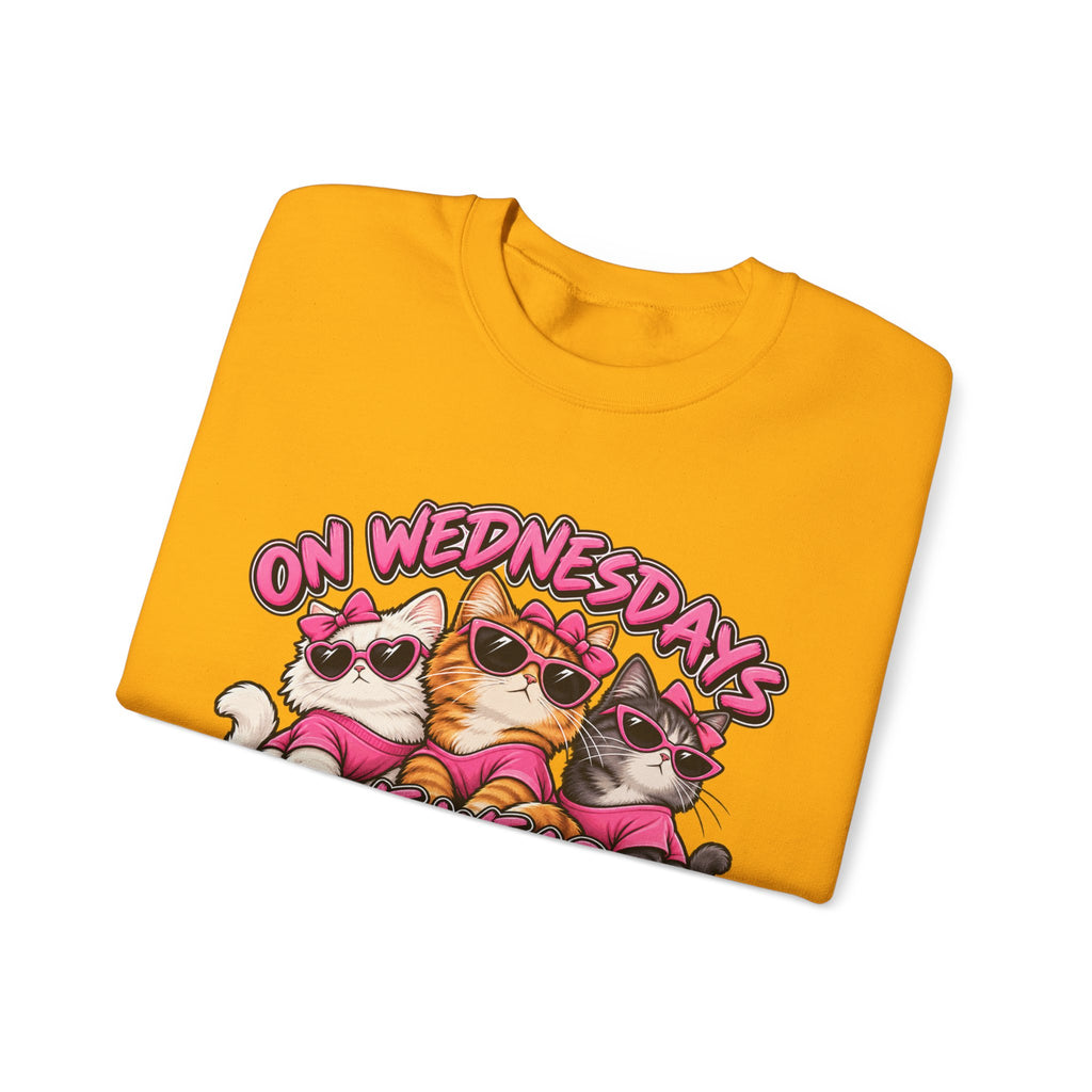 On Wednesdays We Wear Pink - Crewneck Sweatshirt