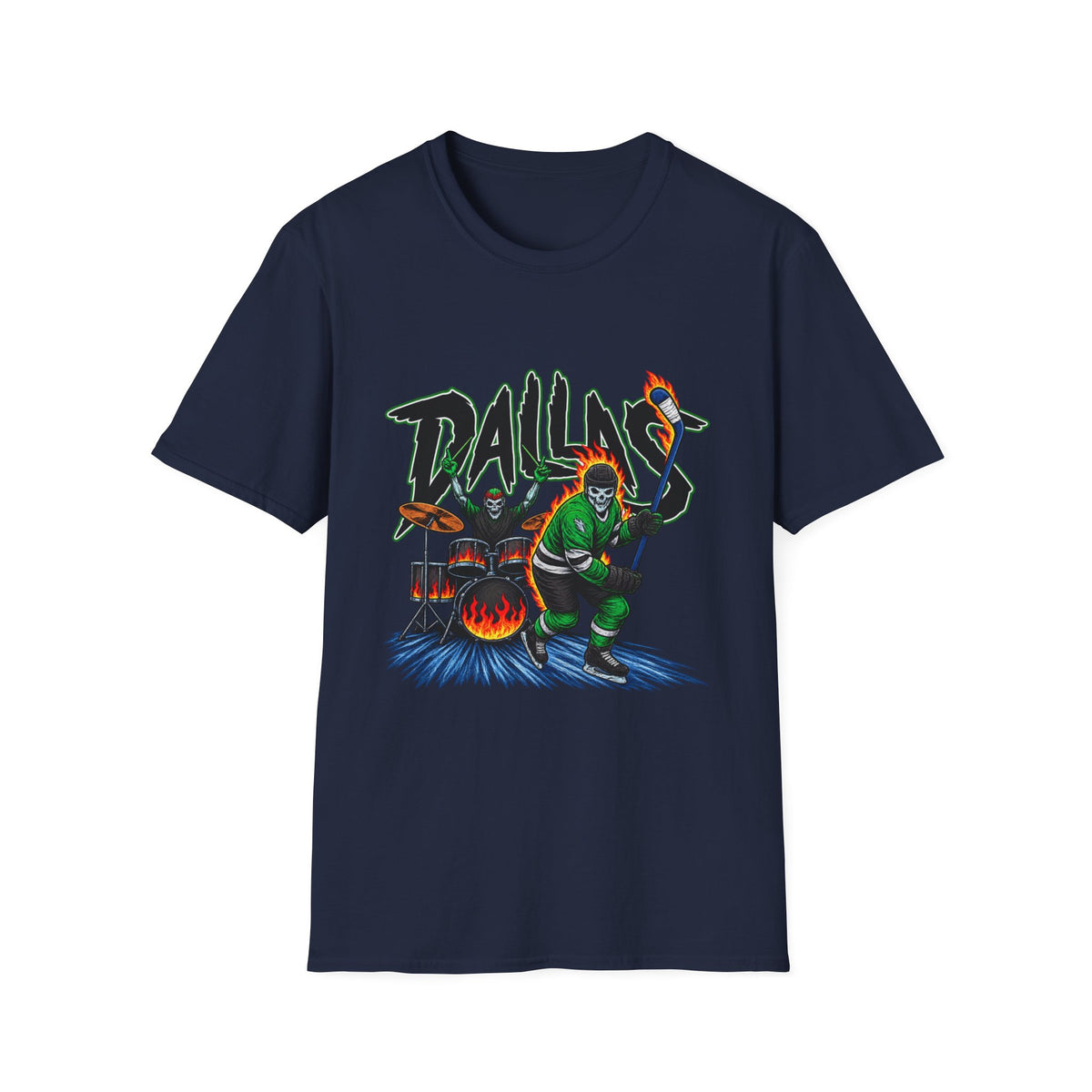 Dallas Stars Skeleton - Classic Tee