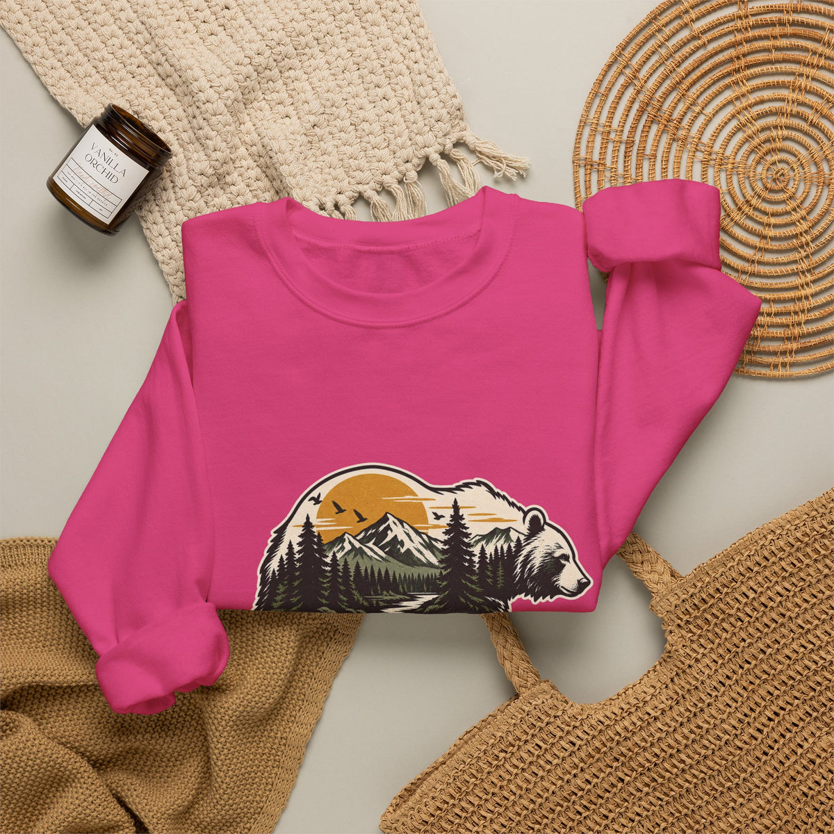 Explore More Bear - Crewneck Sweatshirt