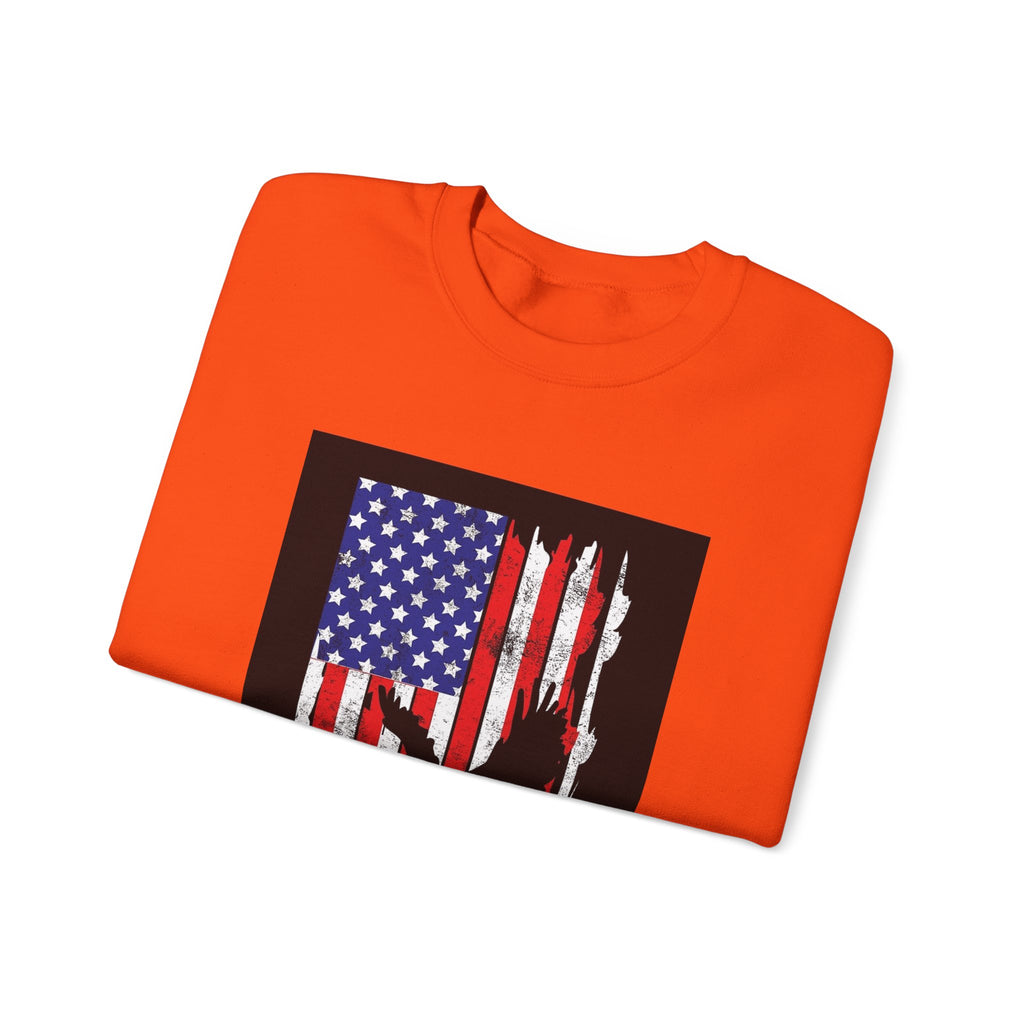Old Glory Eagle - Crewneck Sweatshirt