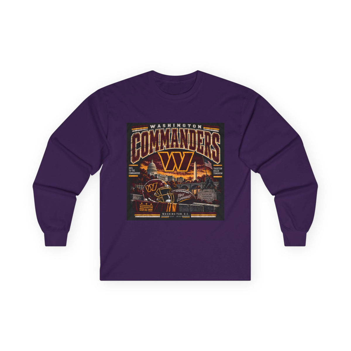 Washington Commanders Pride - Unisex Ultra Cotton Long Sleeve Tee