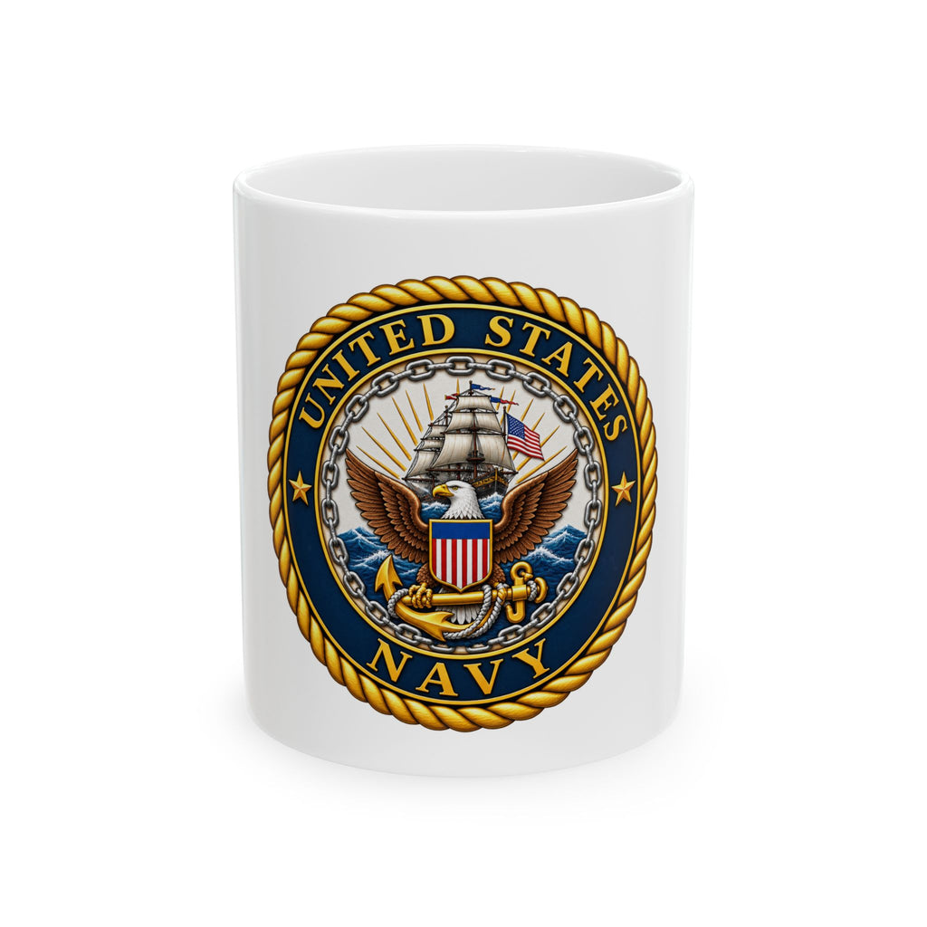 U.S. Navy Emblem - Ceramic Mug 11oz and 15oz