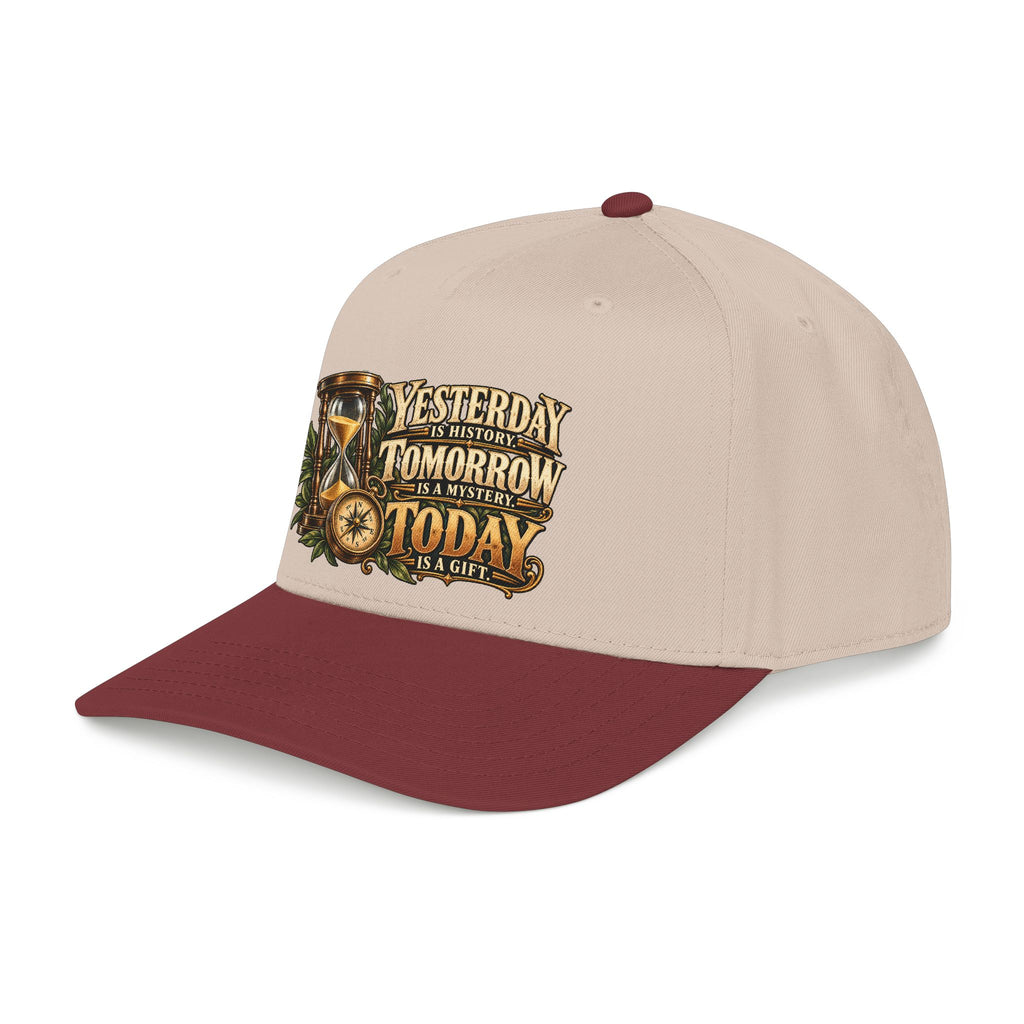 Yesterday Tomorrow Today - Transparent - OTTO Baseball Hat