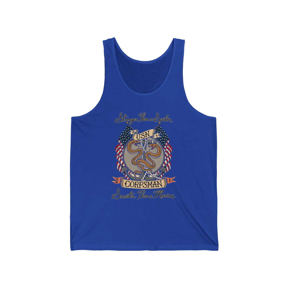 Corpsman Pride Crest - Athletic Tank