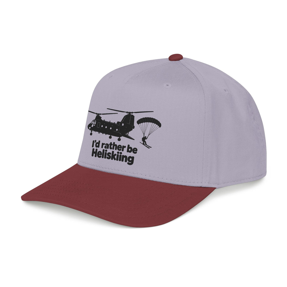 Id Rather Be Heliskiing - OTTO Baseball Hat