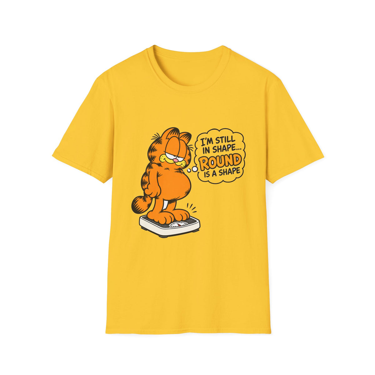Round Shape Garfield - Classic Tee