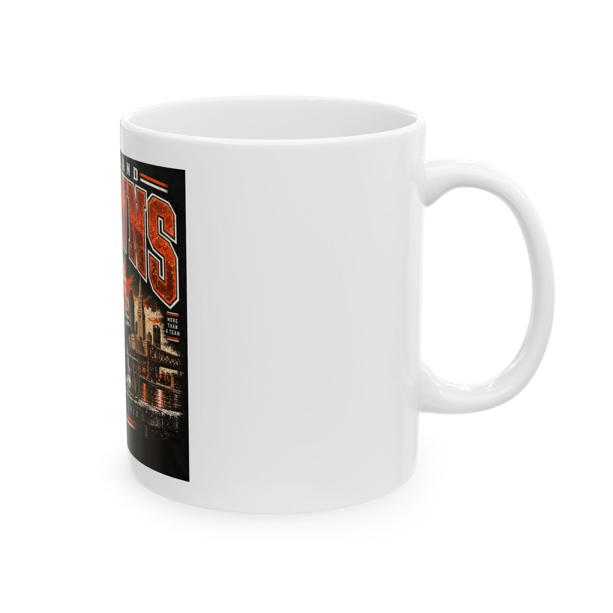 Cleveland Browns Skyline - Ceramic Mug 11oz and 15oz