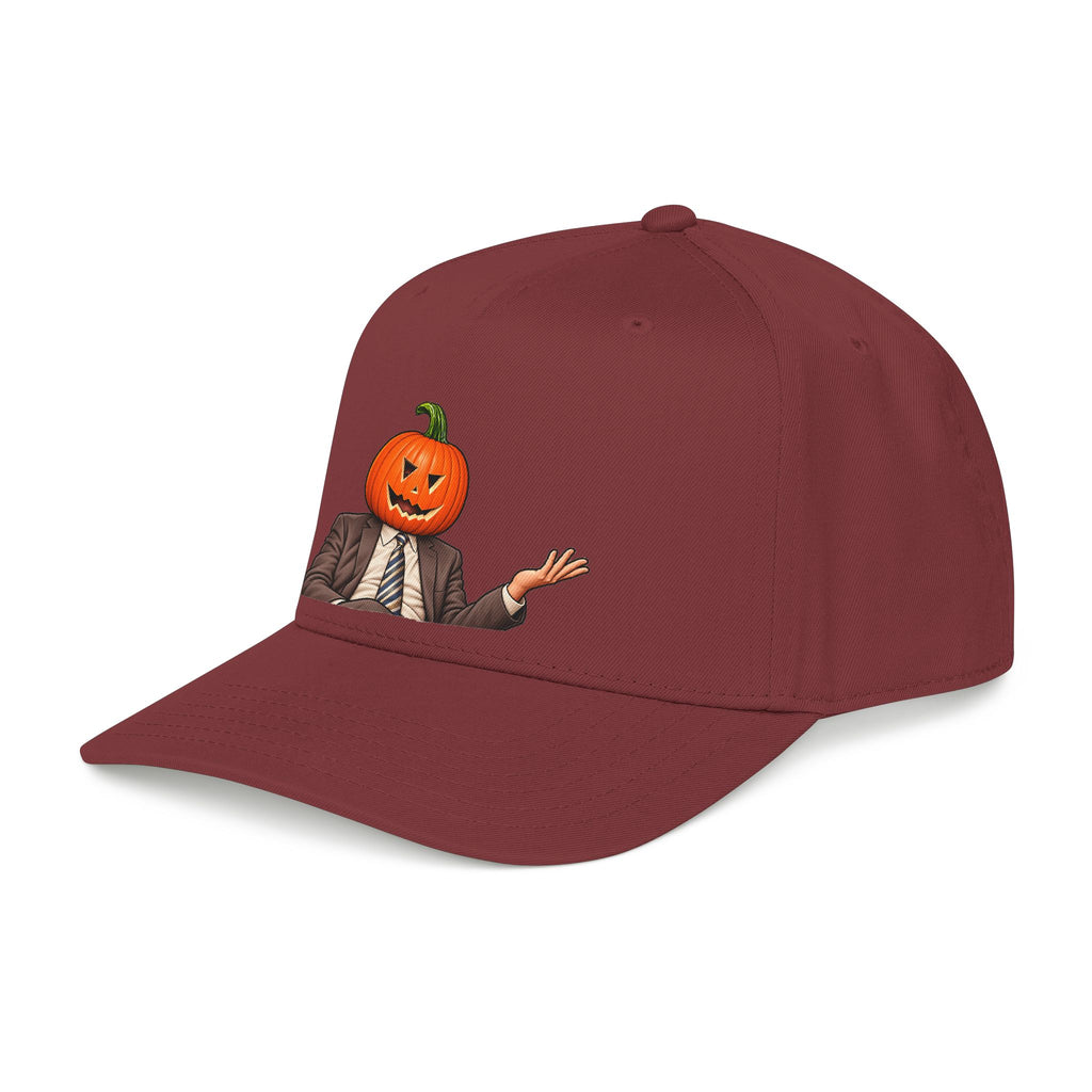 Pumpkin Head Office Cartoon - OTTO Baseball Hat