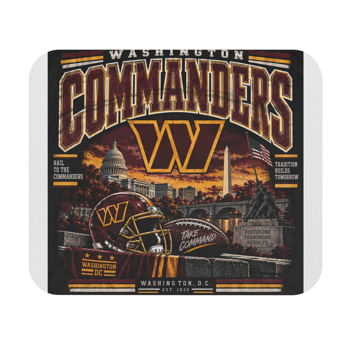 Washington Commanders Pride - Mouse Pad