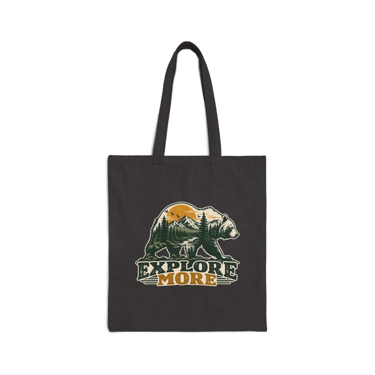 Explore More Bear - Canvas Tote