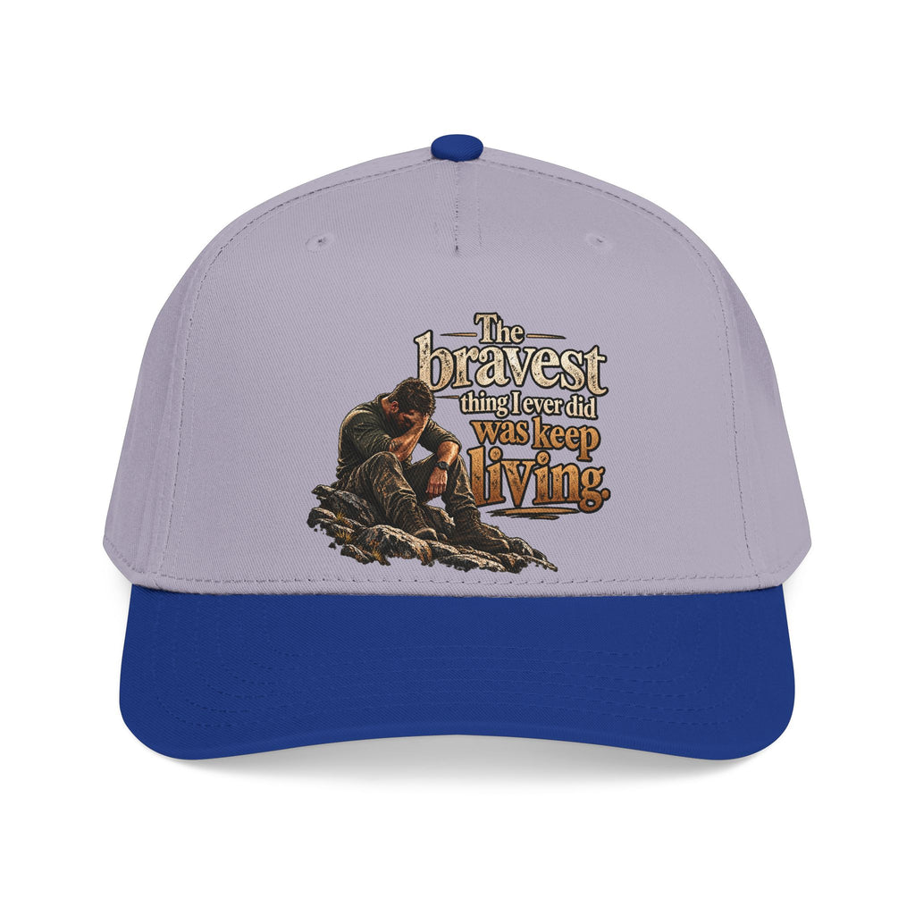 The Bravest Thing I Ever Did Was Keep Living - OTTO Baseball Hat