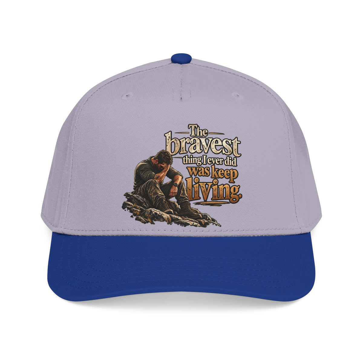 The Bravest Thing I Ever Did Was Keep Living - OTTO Baseball Hat